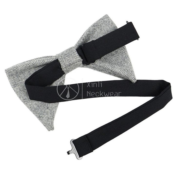 6 Gray Bow Tie(001)