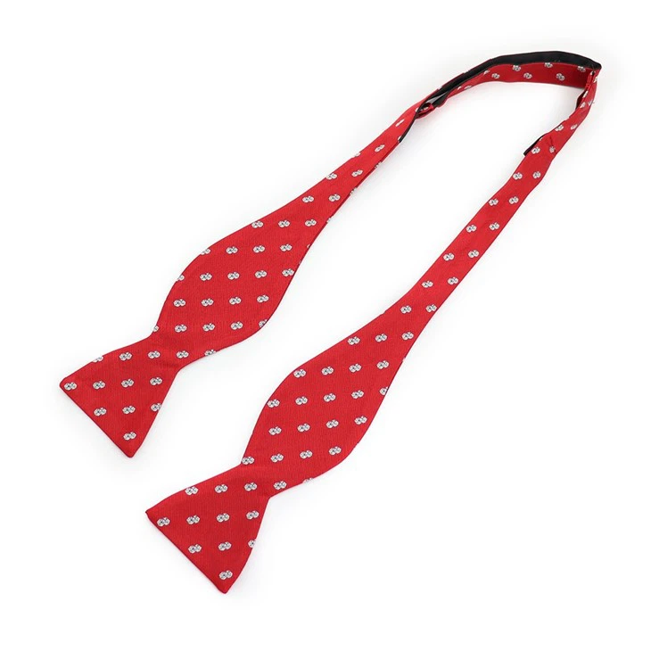 Red Self Tie Bow Tie